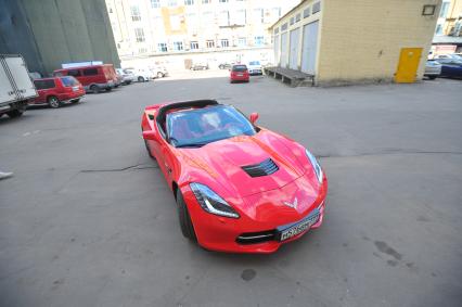 Автомобиль  Chevrolet Corvette Stingray Convertible 2014.