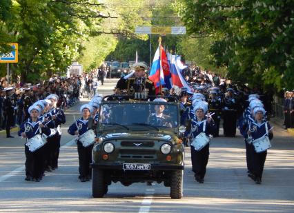 Репетиция Парада Победы в Севастополе.