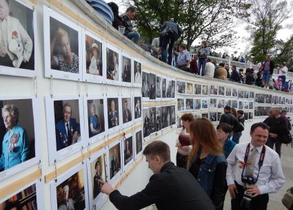 Празднования Дня Победы в Севастополе.