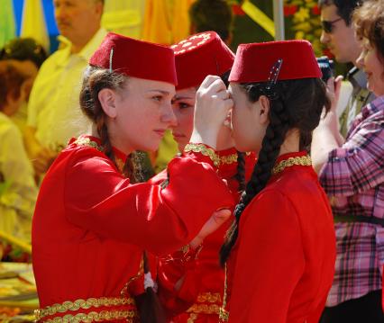 Крымские татары празднуют Хыдырлез.