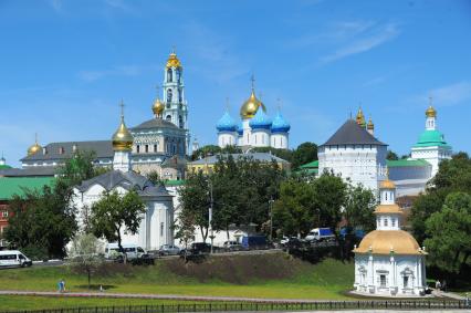 Сергиев Посад. Вид на Троице-Сергиеву Лавру.