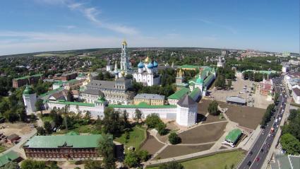 Сергиев Посад. Вид на Троице-Сергиеву Лавру.