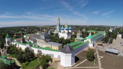 Сергиев Посад. Вид на Троице-Сергиеву Лавру.