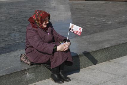 Демонстрация КПРФ.