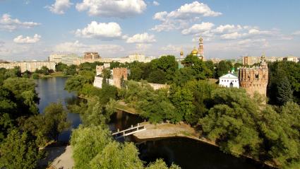 Виды Москвы. Новодевичий женский монастырь.