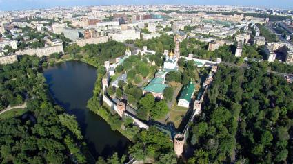 Виды Москвы. Новодевичий женский монастырь.