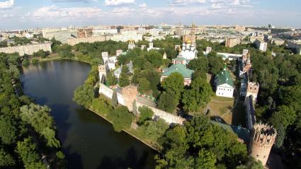 Виды Москвы. Новодевичий женский монастырь.