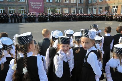 1 Сентября 2014 в Сибирском Кадетском Корпусе. Пансион благородных девиц.