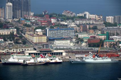 Вид на Владивосток.