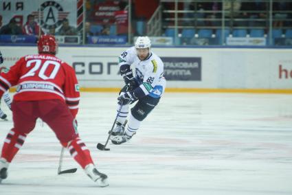 Матч КХЛ \"Автомобилист\" 3-2 \"Медвешчак\" Загреб. ХК Медвешчак №89 Марк Катич