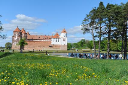 Поселок Мир. Мирский замок.