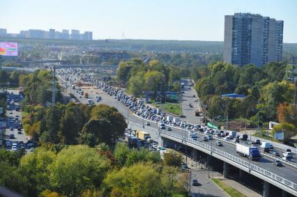 Можайская эстакада.