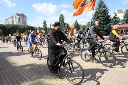 Велопробег с поддержкой `Комсомольской правды` в Ставрополе.