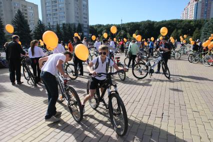 Велопробег с поддержкой `Комсомольской правды` в Ставрополе.