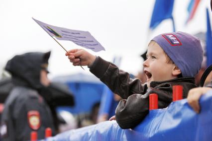 Первомайская демонстрация в Ставрополе.