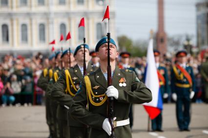 Парад Победы в Ставрополе.