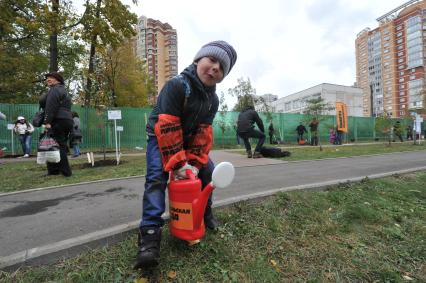 Акция КП `Сделаем Москву парком` в Таганском районе.