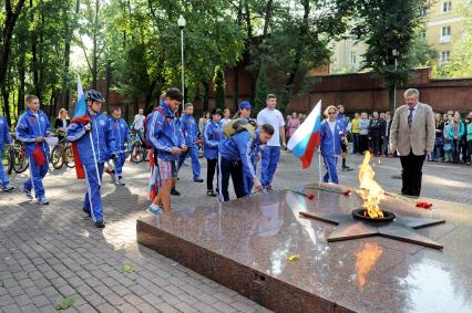 Велопробег союзного государства в Смоленске.