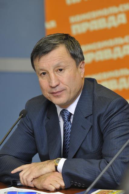 ИД `Комсомольская правда`. На снимке: чрезвычайный и полномочный посол Республики Казахстан в РФ Адильбек Джаксыбеков.