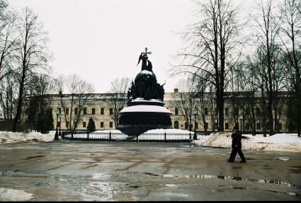 Памятник тысячилетия России в Великом Новгороде.