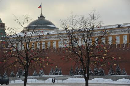 Виды Москвы. Сенатский дворец.