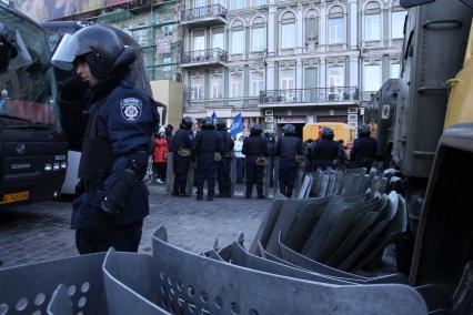 Киев. Митинг `Партии Регионов` на Европейской площади.