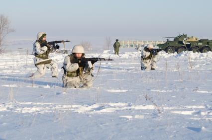 Самара. Гарнизон миротворческих сил. Военные учения.