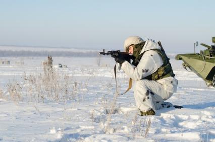 Самара. Гарнизон миротворческих сил. Военные учения.