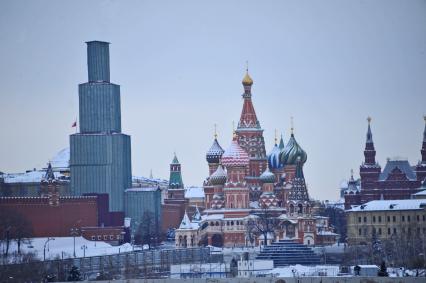 Москва. Храм Василия Блаженного.