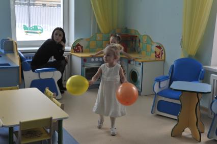 Открытие нового детского сада в Троицке.