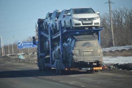 Ростовская область. Федеральная автомобильная дорога М-4 `Дон`.