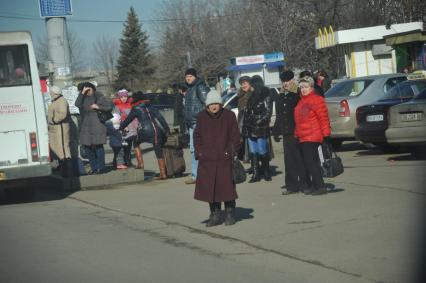 Украина, Луганск. Жители города.