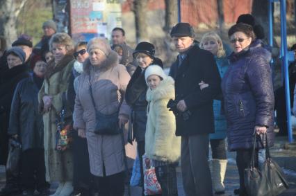 Украина, Луганск. Жители города.