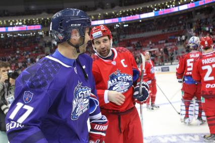 25.01.2015  Сочи,  Матч Звезд -2015.   Хоккей. КХЛ    Команды Запад - Восток