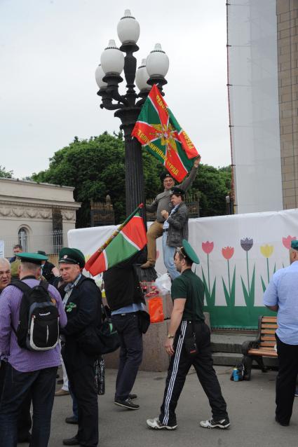 Москва. Празднование Дня пограничника в Парке Горького.