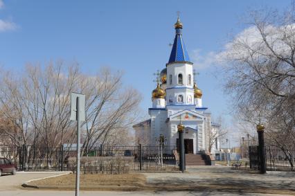 Байконур. Храм Святого великомученика Георгия Победоносца.