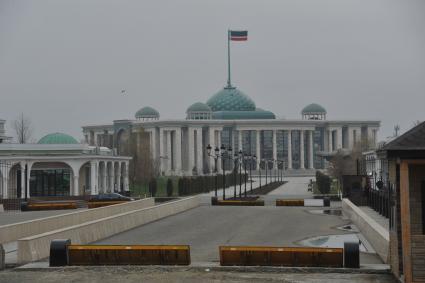 Грозный. Резиденция президента Чеченской Республики Рамзана Кадырова.