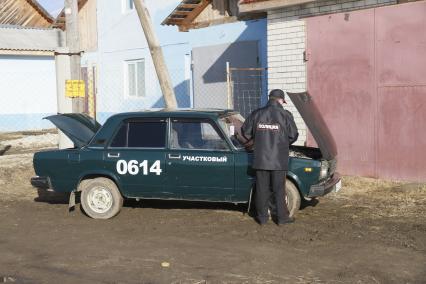 Алтайский край. Паводок в пригороде Барнаула. Река Барнаулка вышла из берегов и подтопила жилые дома.