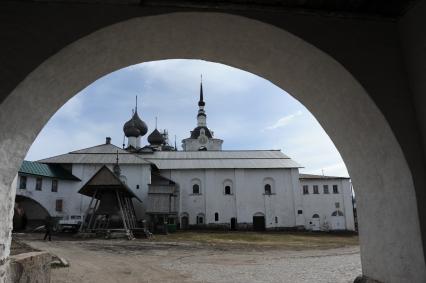 Архангельская область. Соловецкие острова. Соловецкий Спасо-Преображенский ставропигиальный мужской монастырь, расположенный на Большом Соловецком острове.