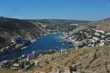 Балаклава. Панорама города.