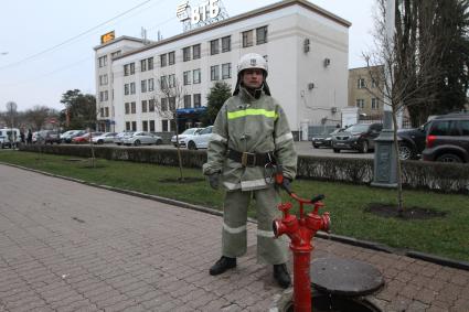 Ставрополь. Пожар в здании краевой Думы.