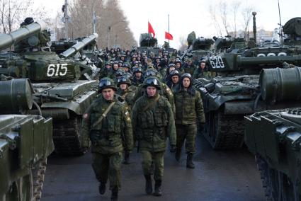 Екатеринбург. Репетиция парада Победы.