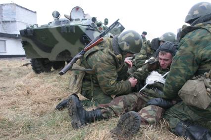 Калининградская область. Полигон Хмелевка. Военные учения.