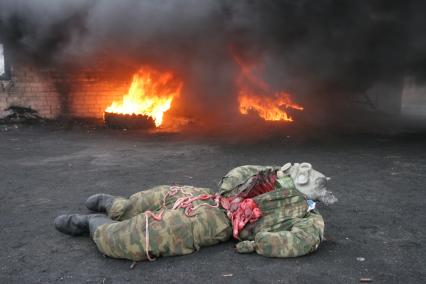 Калининградская область. Полигон Хмелевка. Военные учения.