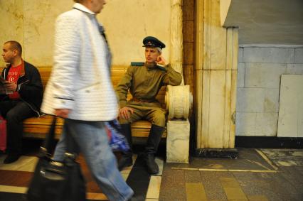 Москва. Станция метро `Новокузнецкая`.