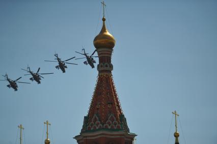 Москва. Военный парад на Красной площади, в честь 70-летия Победы в Великой Отечественной войне.