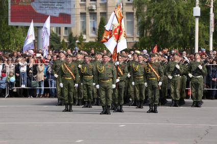 Саратов. Парад Победы, посвященный 70-летию Победы в Великой Отечественной войне.