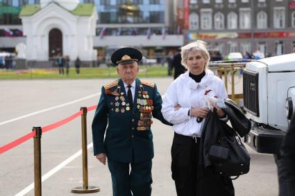 Саратов. Парад Победы, посвященный 70-летию Победы в Великой Отечественной войне.