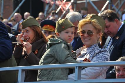 Москва. Гости после Парада на Красной площади, в честь 70-летия Победы в Великой Отечественной войне.