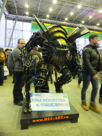 Москва. Научно-популярный фестиваль Geek Picnic на территории ВВЦ.